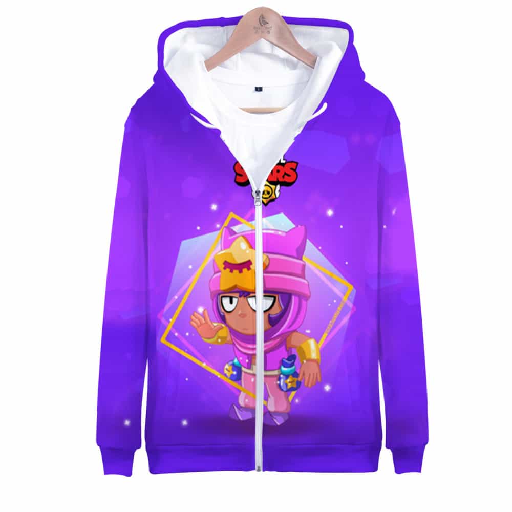 Brawl Stars Zipper-up Hoodie Sleepy Sandy - Image 7