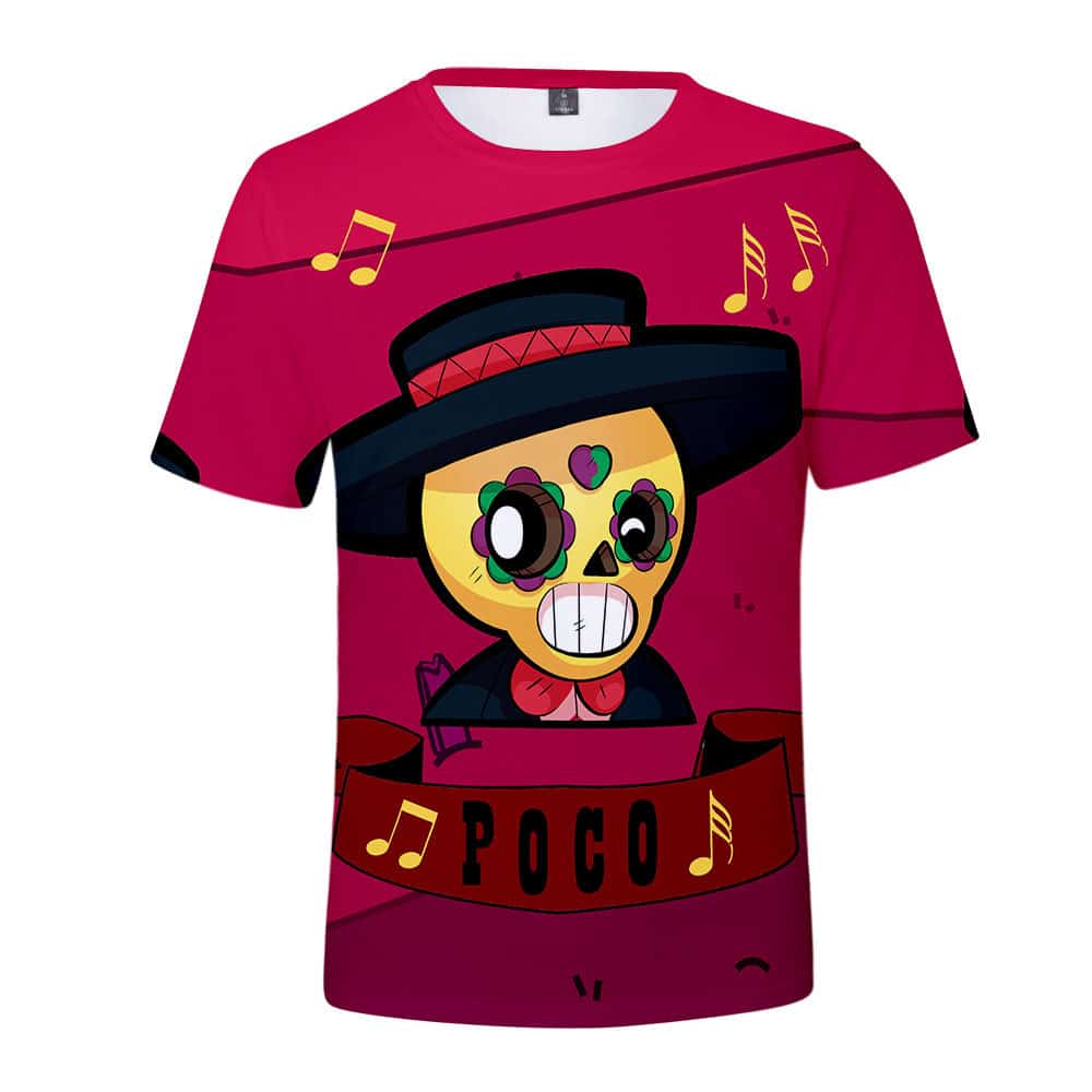 Brawl Stars T-shirt Tees Poco - Image 10
