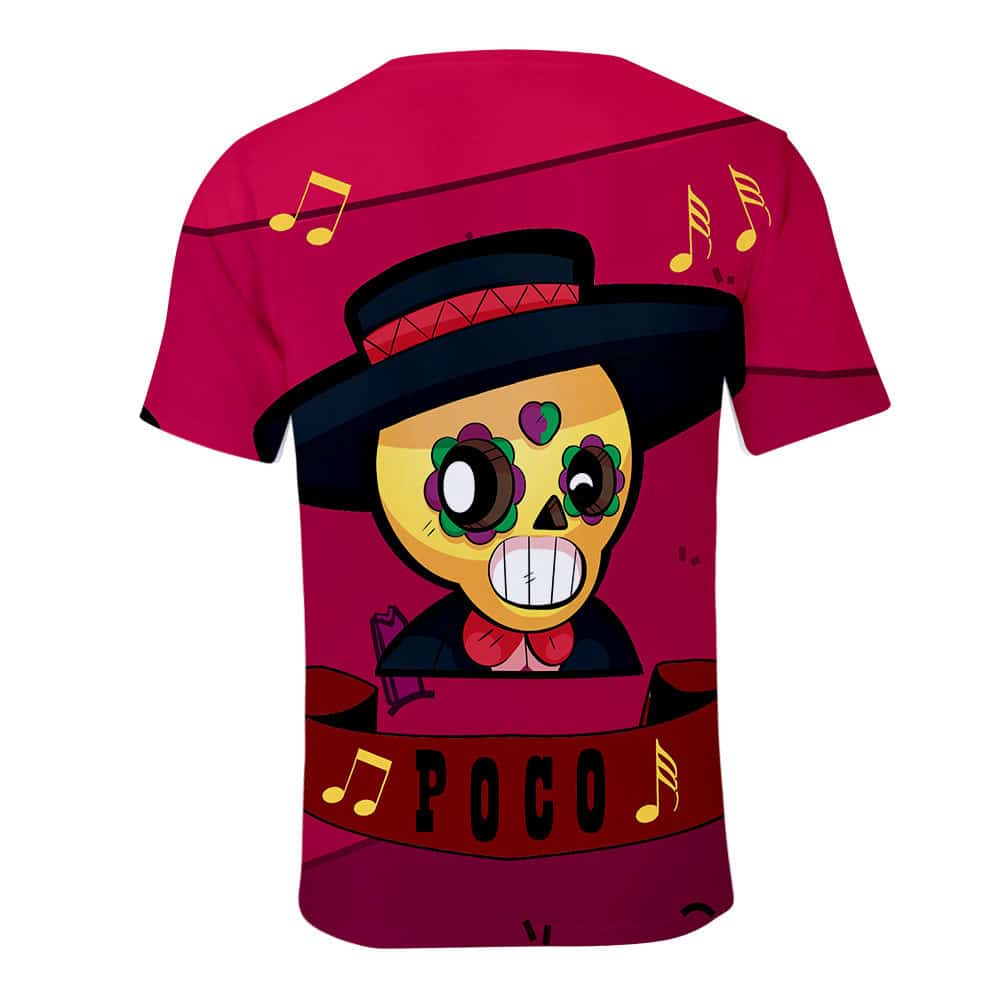 Brawl Stars T-shirt Tees Poco - Image 9
