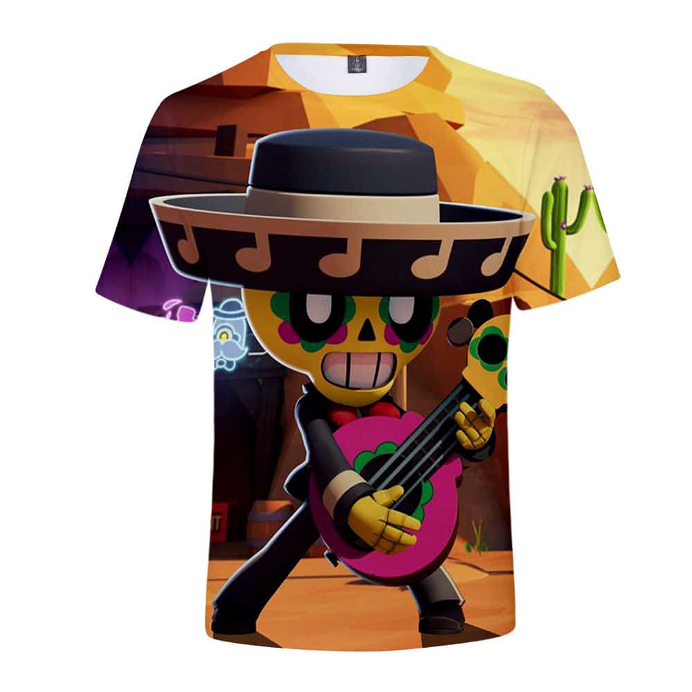Brawl Stars T-shirt Tees Poco - Image 8