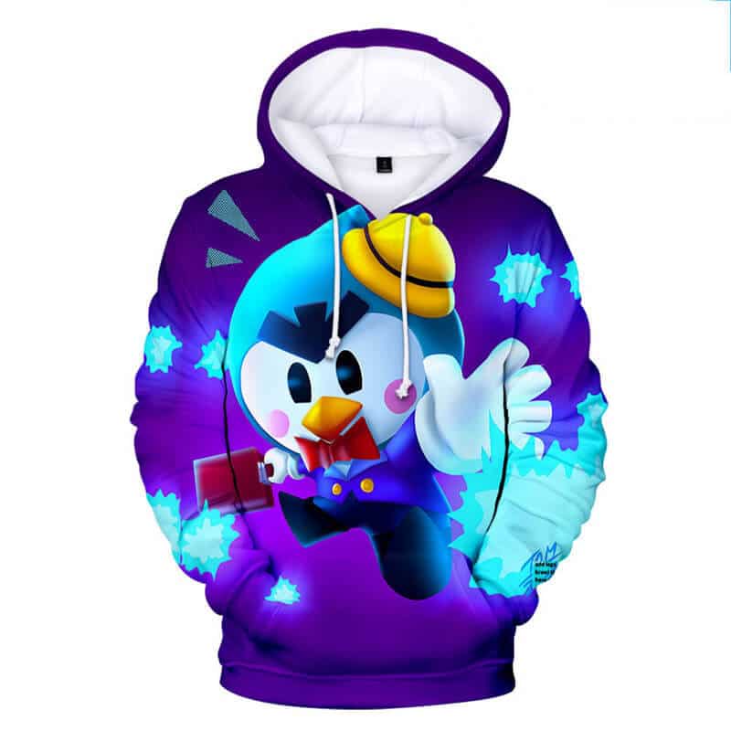 Mr.P Brawl Stars Hoodie Sweatshirt Clothes - Image 7