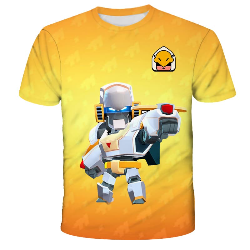 Brawl Stars T-shirt Light Mecha Bo