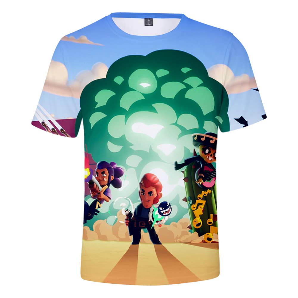 Brawl Stars T-shirt Default Colt Poco Shelly