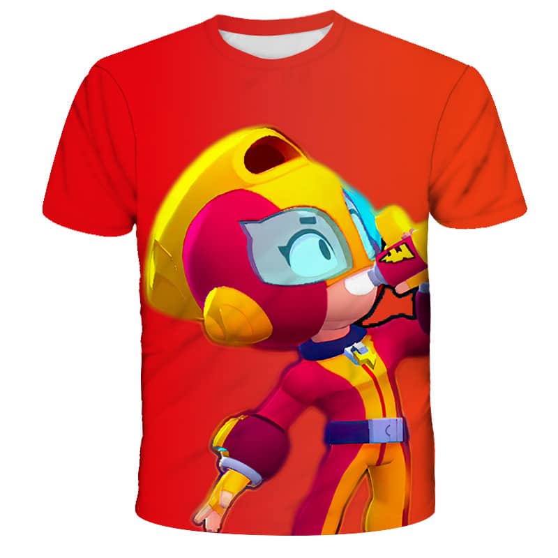 Max Brawl Stars T-shirt Summer Tops