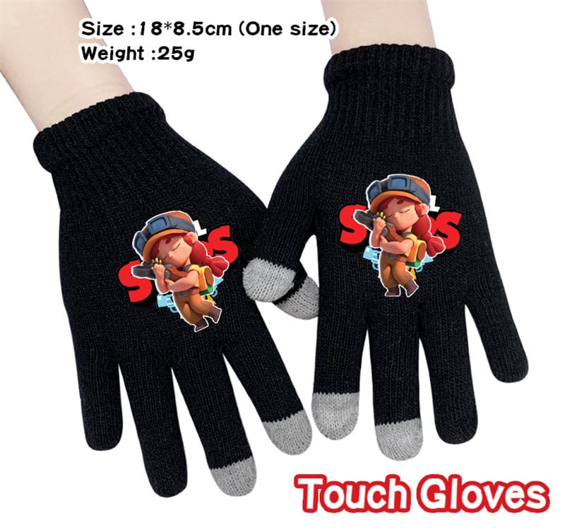 Brawl Stars Full Finger Touch Gloves Spike - Image 10