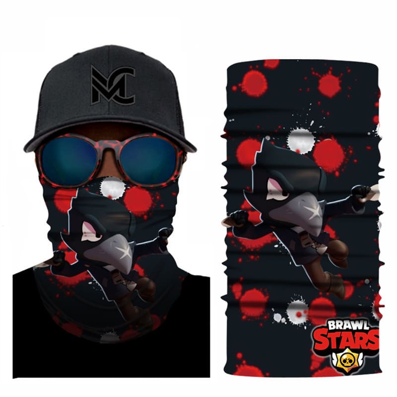 Brawl Stars Crow Magic Outdoor Scarf