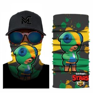 Leon Brawl Stars Outdoor Head Neck Magic Scarf