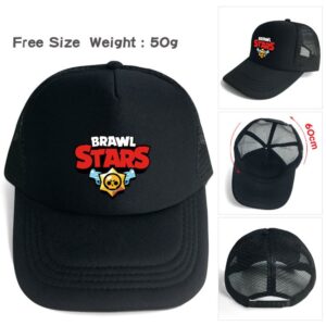 Brawl Stars Mesh Hats Outdoor Sports
