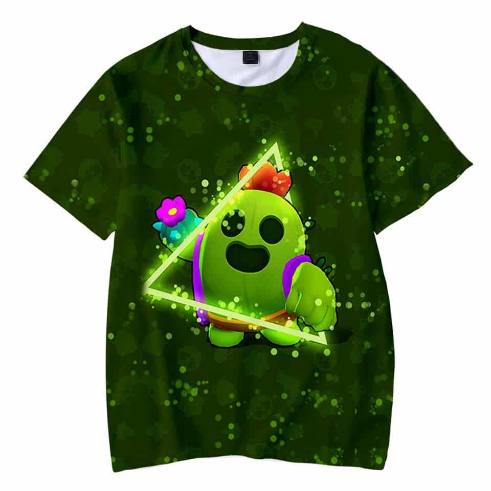 Brawl Stars T-shirt Summer Spike - Image 4