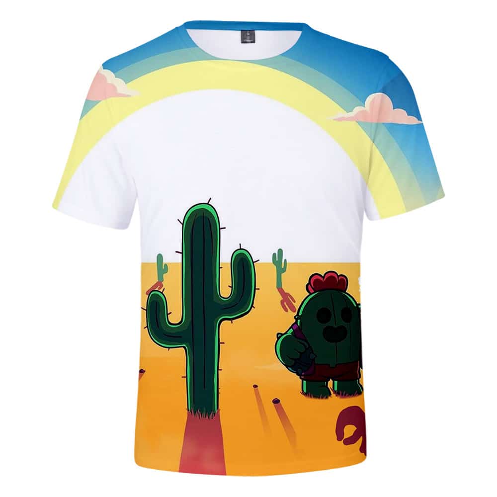 Brawl Stars T-shirt Summer Spike - Image 8