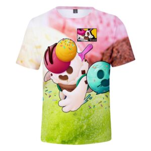 Spike Brawl Stars T-shirt Summer Clothes