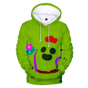 Brawl Stars Cute Hoodie Sweatshirt Spike