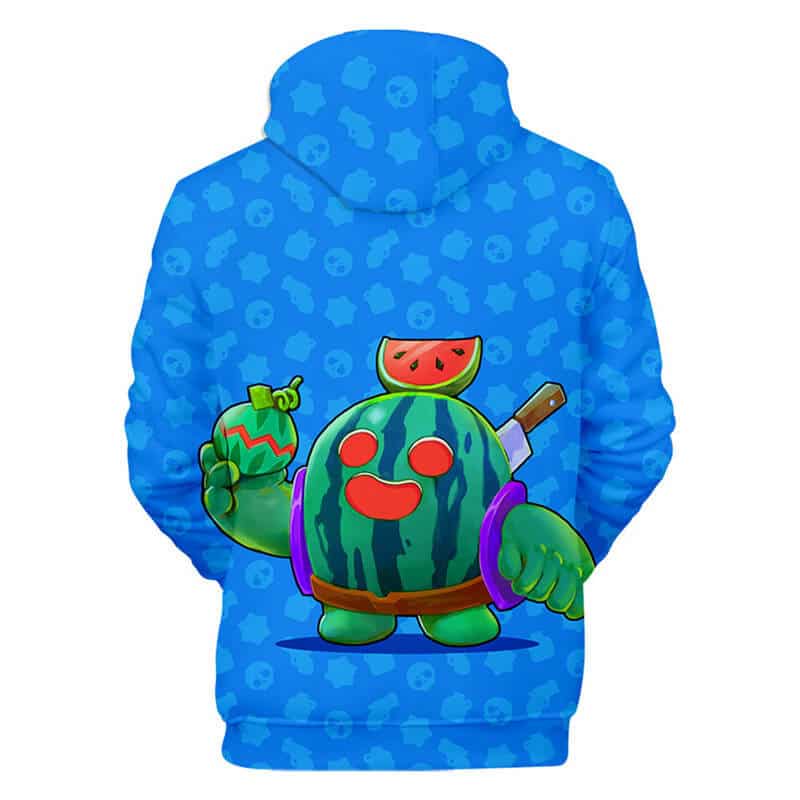 Spike Brawl Stars Warm Hoodie Sweatshirt - Image 2