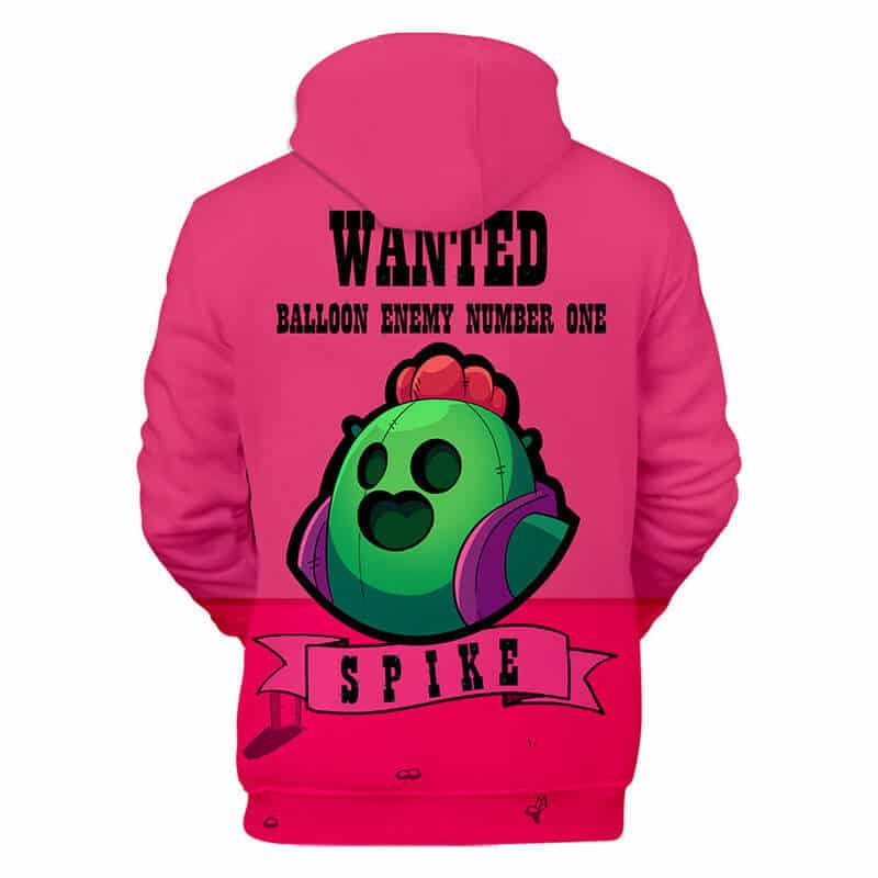 Brawl Stars Spike Warm Hoodie Sweatshirt - Image 2