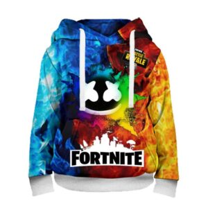 Fortnite Marshmello Costume Hoodies