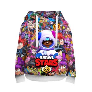 Brawl Stars Hoodie Sweatshirt Ghost Leon
