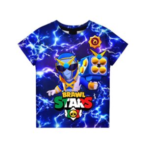 Brawl Stars T-Shirt Tees Super Ranger Brock