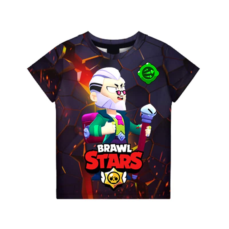 Brawl Stars Default Byron T-Shirt Tees Injection - Image 6