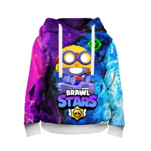 Brawl Stars Default Carl Hoodie Flying Hook