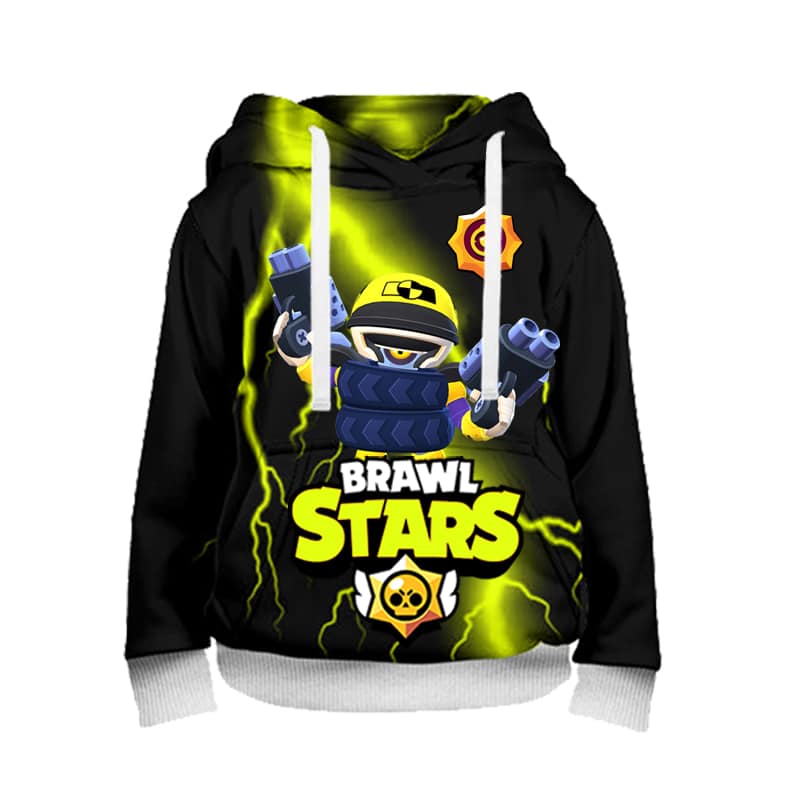 Brawl Stars Default Darryl Hoodie Sweatshirt - Image 7