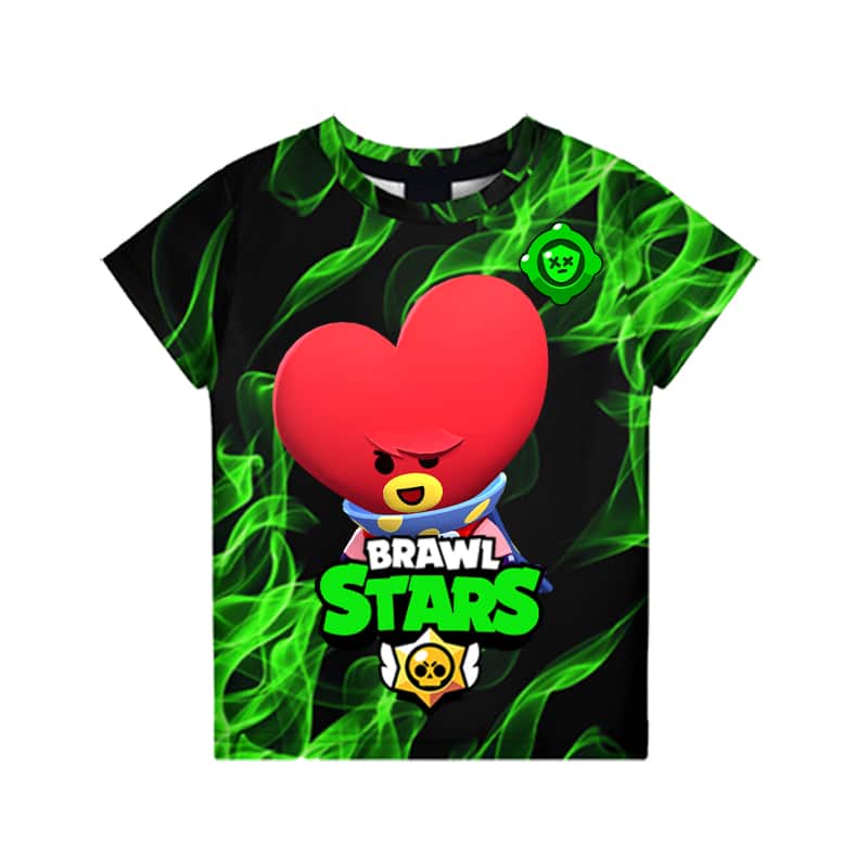 BT21 Tata Edgar Brawl Stars T-Shirt Tees Hardcore