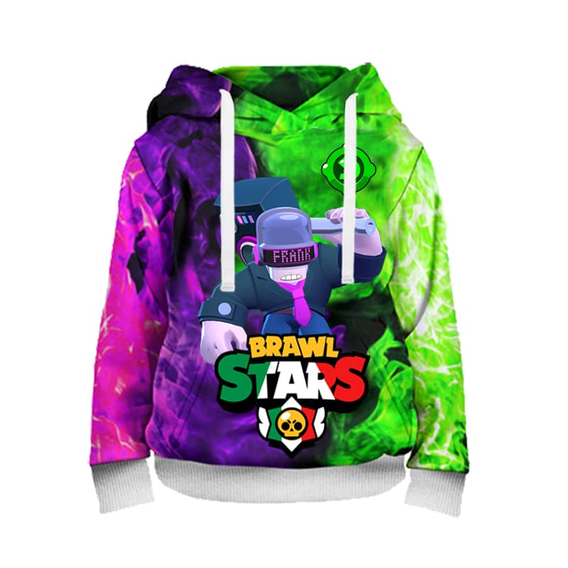 Brawl Stars Default Frank Hoodie Sweatshirt - Image 6