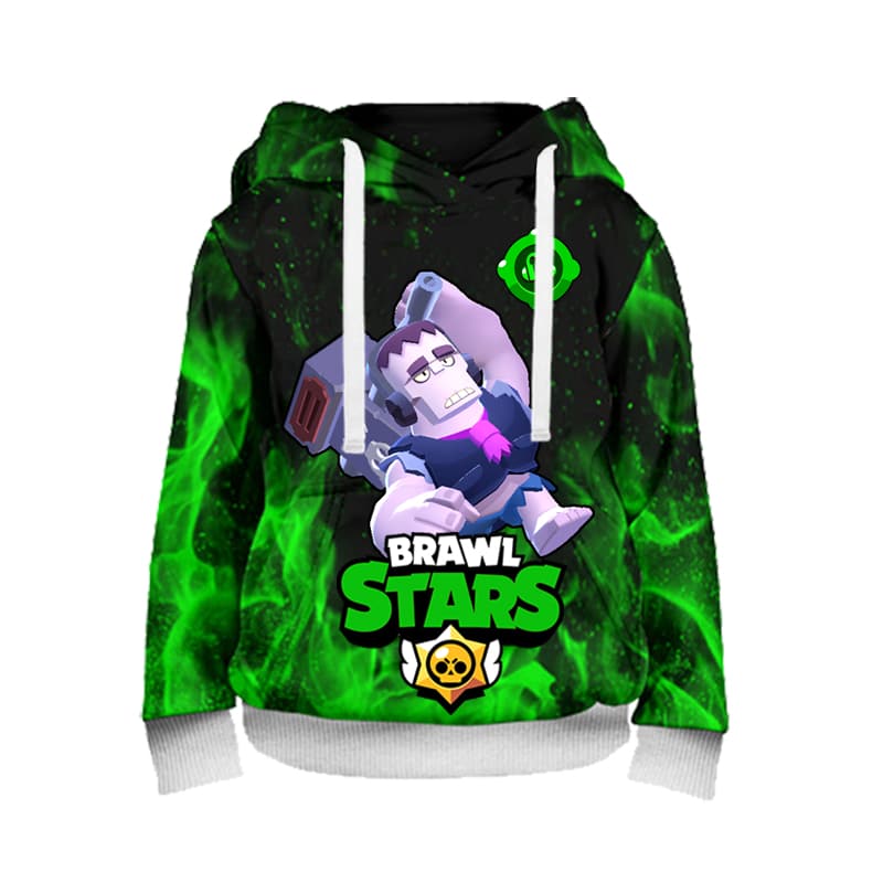 Brawl Stars Default Frank Hoodie Sweatshirt - Image 5