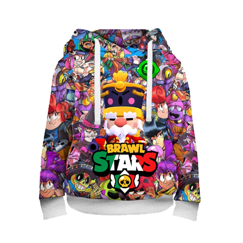 Brawl Stars Hoodie Nutcracker Gale Spring Ejector