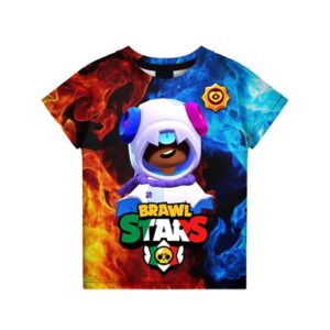 Brawl Stars Ghost Leon T-Shirt Tees Invisiheal