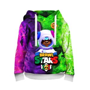 Leon Ghost Brawl Stars Hoodie Sweatshirt