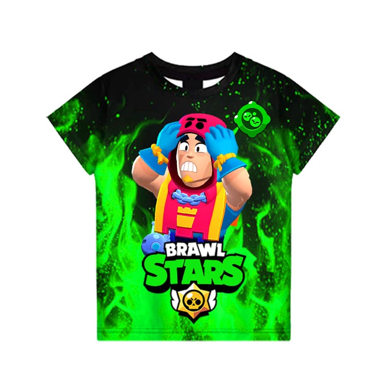 Brawl Stars Default Grom T-Shirt Tees Radio Check