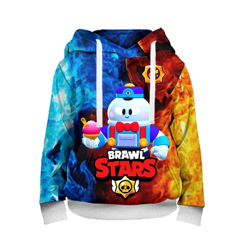 Brawl Stars Hoodie Sweatshirt Lou Default