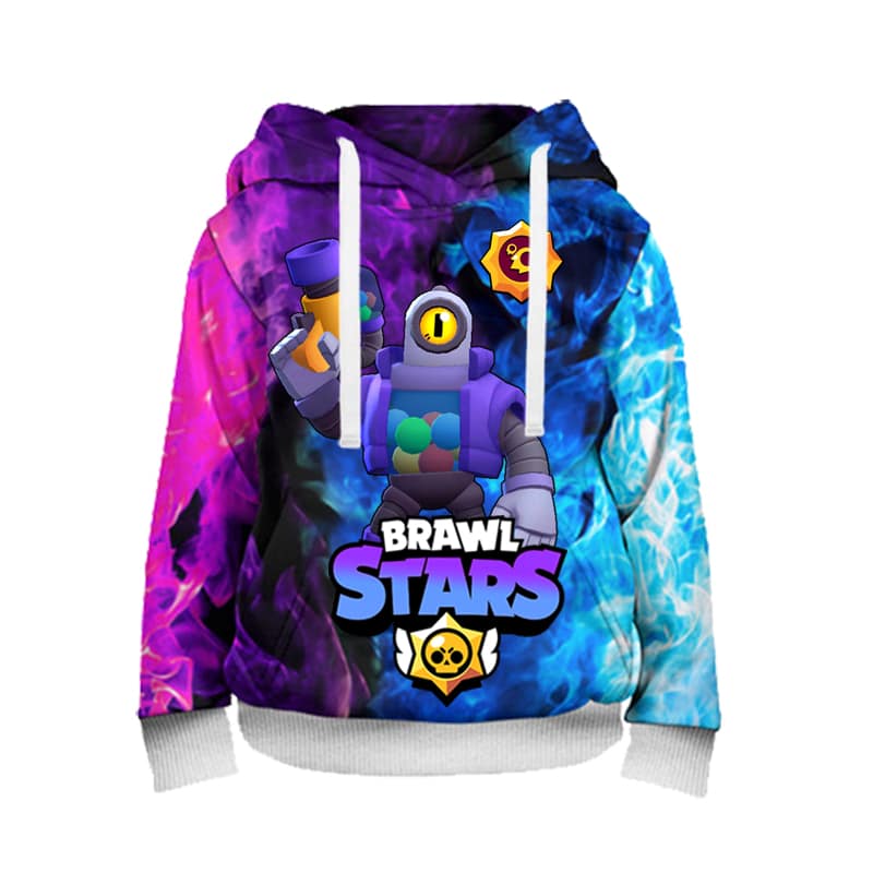 Brawl Stars Hoodie Sweatshirt Rico Robo Retreat - Image 6