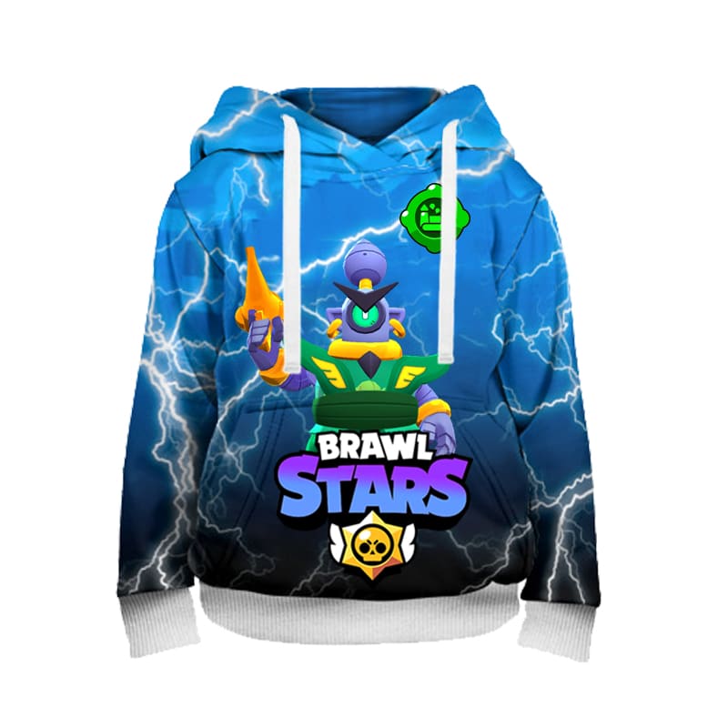 Brawl Stars Hoodie Sweatshirt Rico Robo Retreat - Image 4
