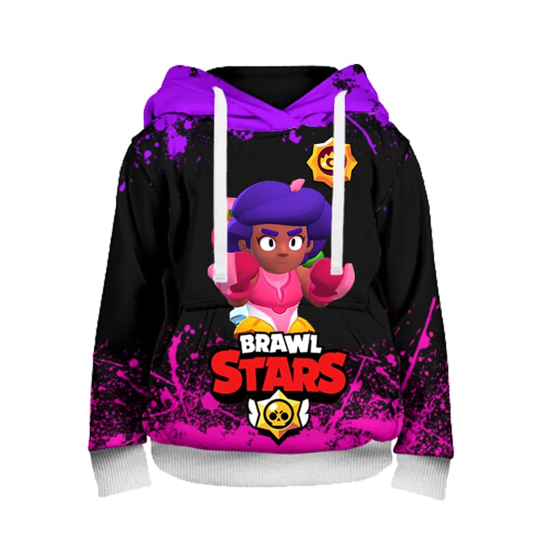 Rosa Brawl Stars Hoodie Sweatshirt Plant Life