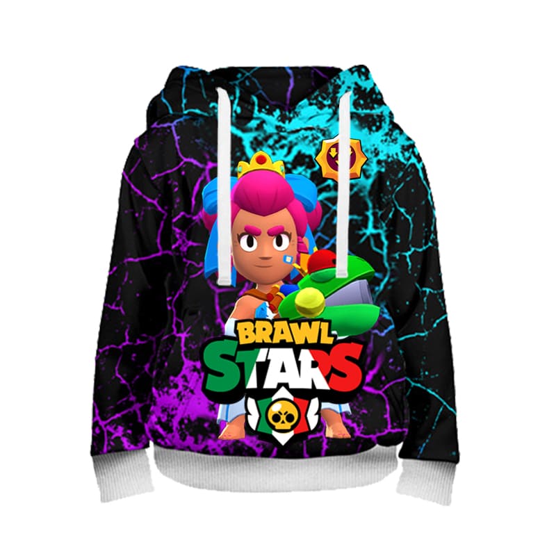 Brawl Stars Hoodie Sweatshirt Shelly Band-Aid - Image 5