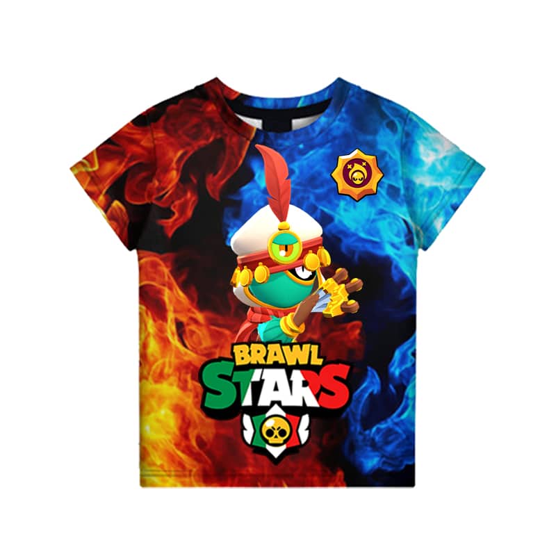 Brawl Stars Summer T-Shirt Tees Tempestuous Tara