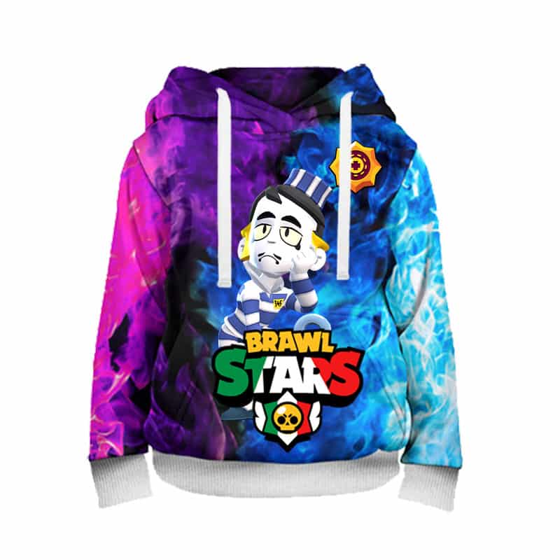 Brawl-Stars-Sweatshirt-Hoodie-Gray