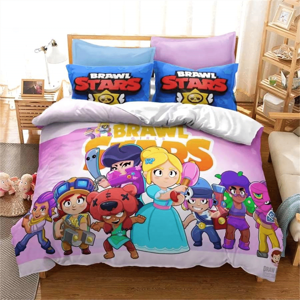 Brawl Stars Duvet Cover Bedding Set All Character - Image 26