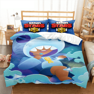 Brawl-Stars-Bedding-Set-Anime-Duvet-Cover-Quilt-Cover-Pillowcase-Double-Size-Kids-Bedroom