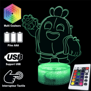 Brawl Stars LED Lamp Spike