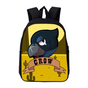 Brawl Stars Backpack: Default Crow Schoolbag