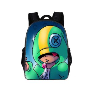 Brawl Stars Backpacks: Default Leon Schoolbag