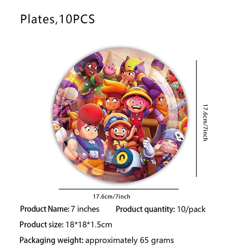 Brawl Stars Theme Birthday Party Decoration - Image 5