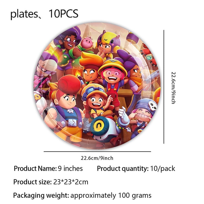 Brawl Stars Theme Birthday Party Decoration - Image 6