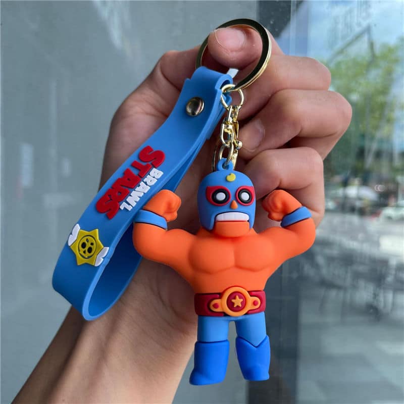 Brawl Stars Figures Keychain: El Primo & Crow - Image 3