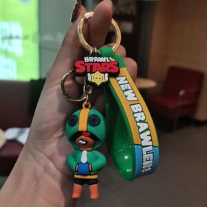 Brawl Stars Leon Figures Keychain