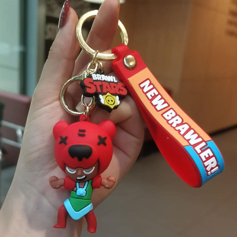 Brawl Stars Figures Keychain Set: Bea, Nita & Spike - Image 3
