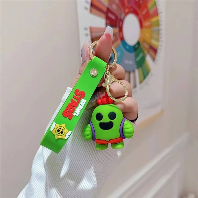 Brawl Stars Figures Keychain Set: Bea, Nita & Spike - Image 4