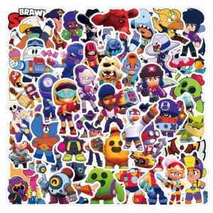 55pcs Brawl Stars Stickers